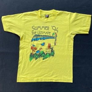 Vintage kids summer adventure shirt